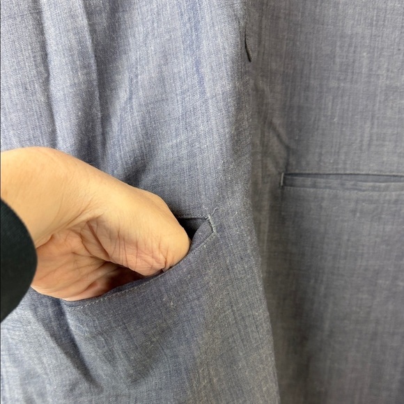 Icebreaker Grey/Blue Tunic/Dress Top Size Medium - Picture 4 of 9